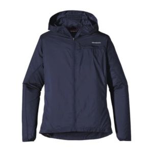 Patagonia Navy Houdini Hooded Rain Jacket